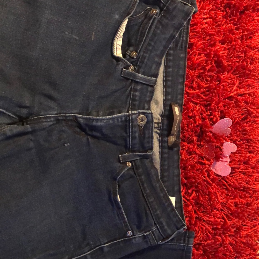 Levi’s straight curve jeans